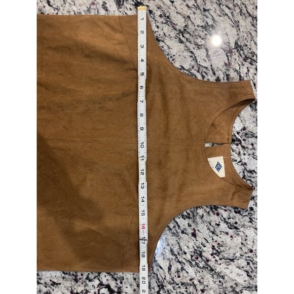 Sadie Robertson Dress Size Medium Brown Sleeveless Knee-length - Picture 3 of 11